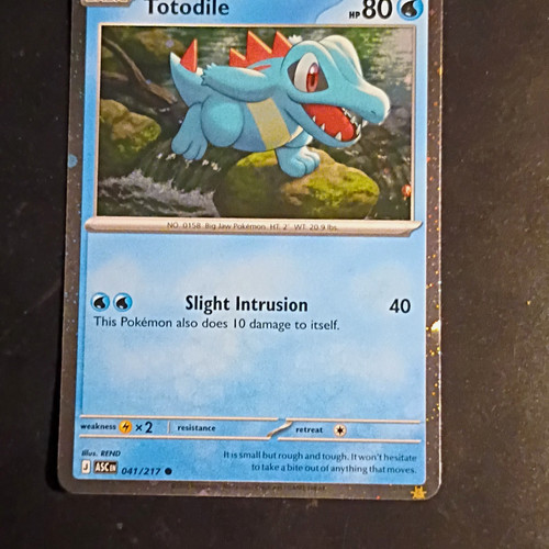 Totodile 041 217 cosmos holo - 041/217,